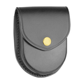 Dutyman Plain Leather Round Bottom Closed Single Cuff Case