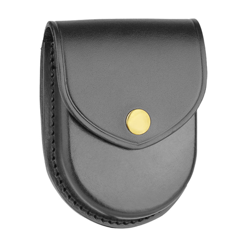 Dutyman Plain Leather Round Bottom Closed Single Cuff Case
