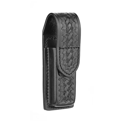 Dutyman Basketweave Leather Single Magazine Holder for 9mm
