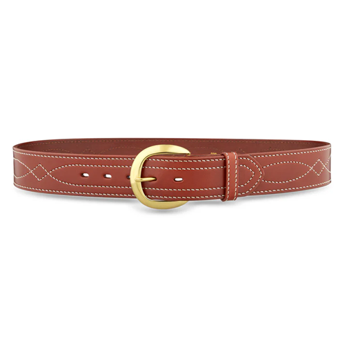 Dutyman Brown Leather 1-3/4 Holster Belt