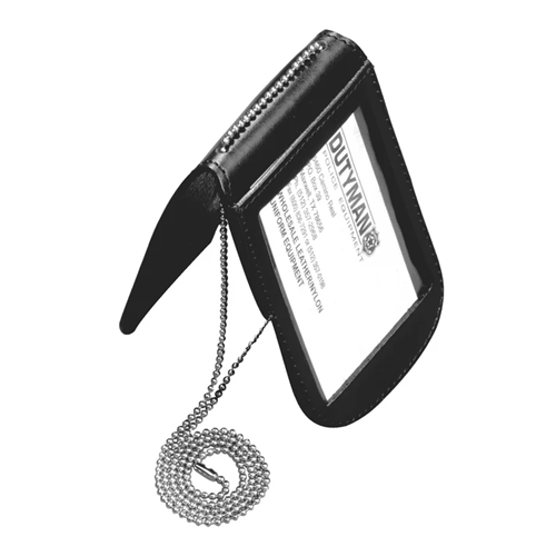 Dutyman Leather Neck ID Badge Holder