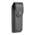 Dutyman Plain Black Leather Single Magazine Holder for 9mm