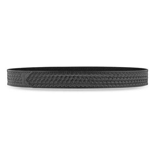 Dutyman 1-1/2 Basketweave Leather Buckleless Inner Belt