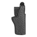Dutyman Basketweave Leather Mid Ride (Jacket Slot) Holster