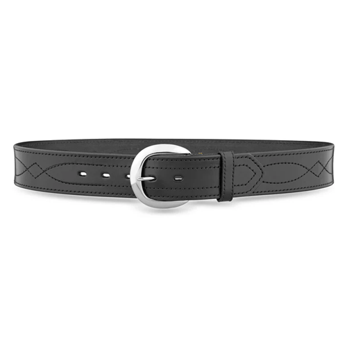 Dutyman Black Leather 1-3/4 Holster Belt