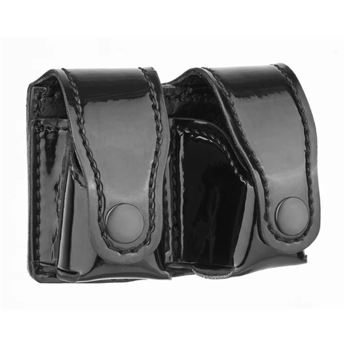 Dutyman Hi-Gloss Leather Revolver Speed Loader Holders