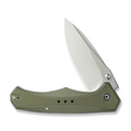 CIVIVI Knives CIVIVI Photonix Flipper & Thumb Stud Knife OD Green Coarse G10 Handle (3.7 Satin Finished 14C28N Blade) C23081B-2