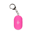 Sabre Personal Alarm w/LED light and snap hook attachment, Pink