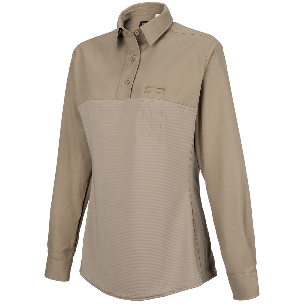 Flying Cross Core Flex Women's Long Sleeve Hybrid Patrol Shirt