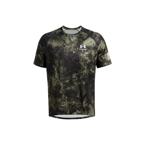 Under Armour Men's UA Tech Freedom Camo Short Sleeve