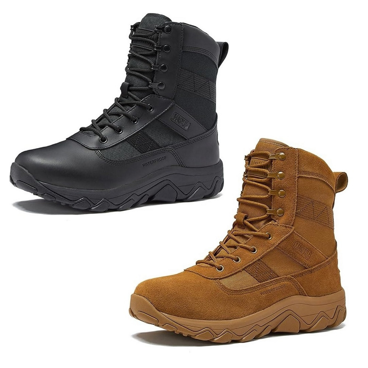 Magnum Boots BRAGG 6IN- Black- Medium