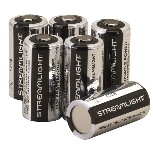 Streamlight CR123A Lithium Batteries
