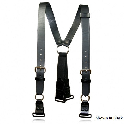 Boston Leather Firefighter‚s Suspenders, Loop Attachment