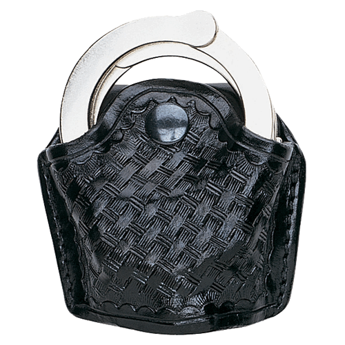 Aker Leather Open Top Chain Handcuff Case