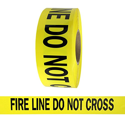 Kroll International LLC Barricade Tape YLW Fire