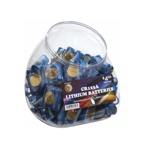 ASP CR123A Battery - Jar of 100