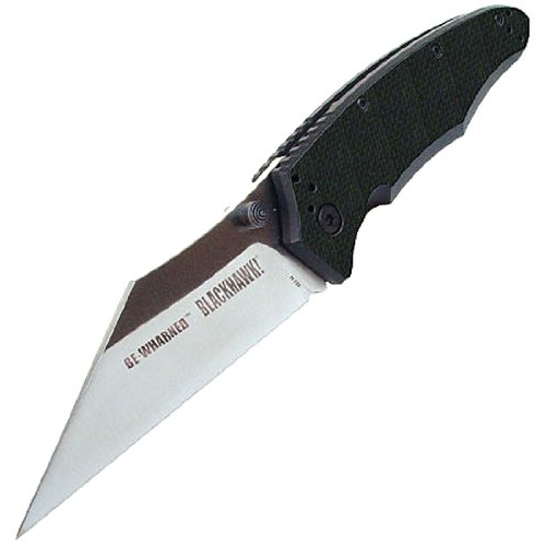 BLACKHAWK! Be-Wharned Plain Edge Knife