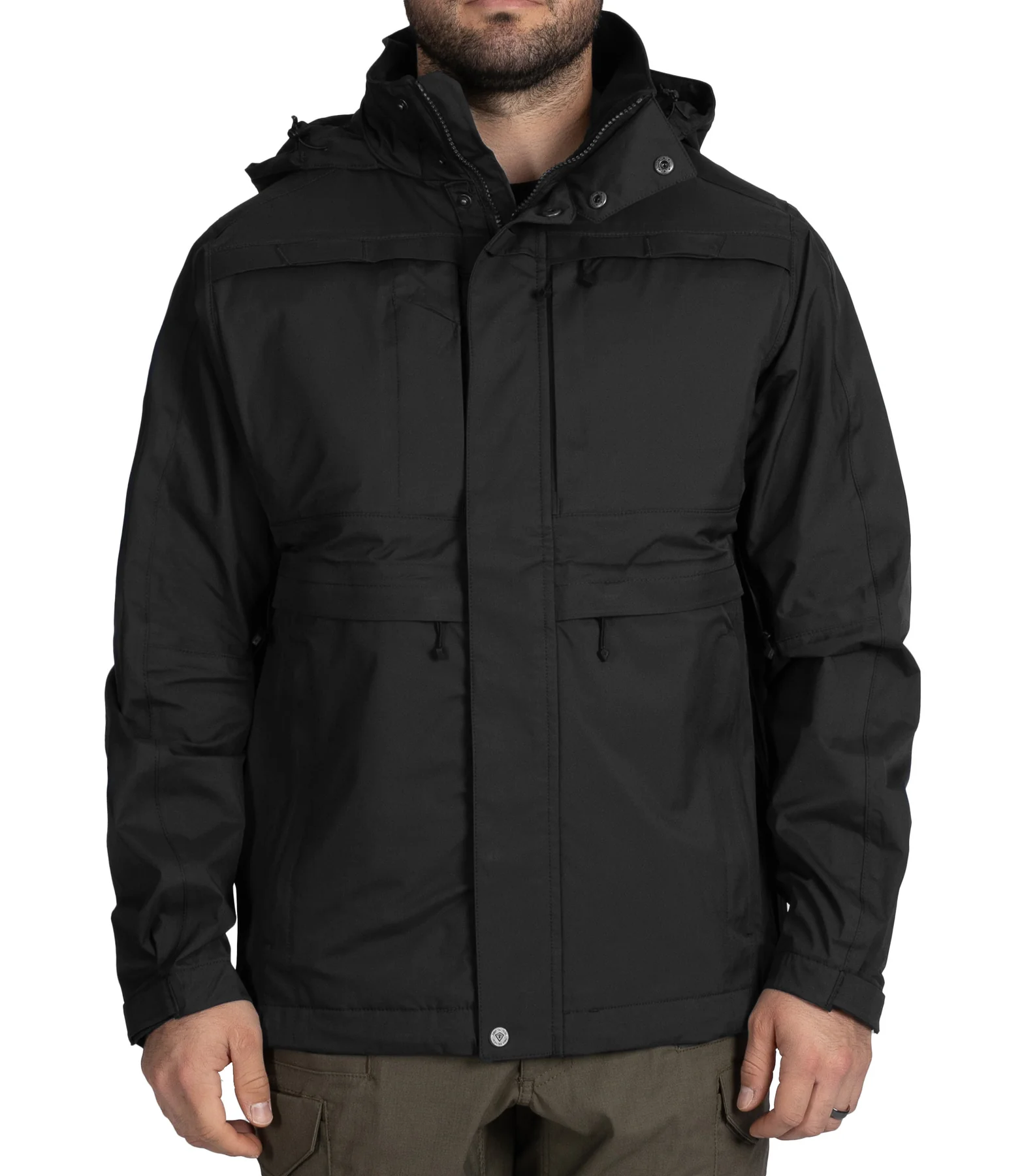 First Tactical Men's Tactix Parka Shell - Black