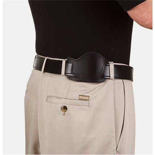 Bianchi FoldAway Leather Belt Slide Holster Comb
