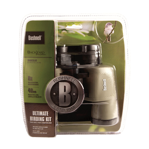 Bushnell 8X40 Birder Combo Tan Porro,Cd+Field Log