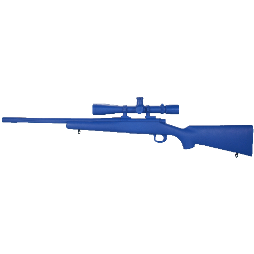 Blue Training Guns By Rings Remington 700 W/ Scope