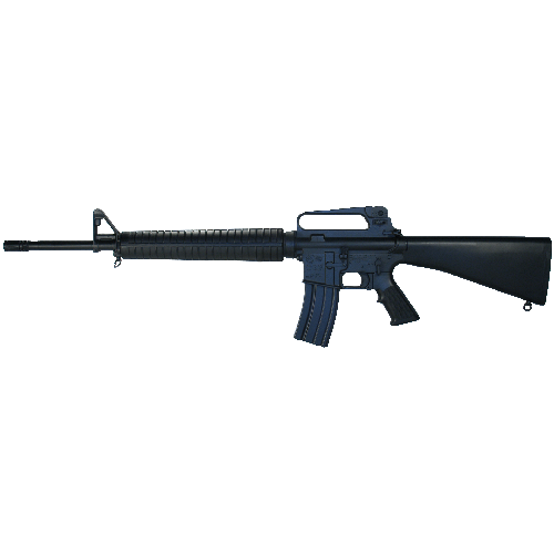 Blue Training Guns By Rings AR15