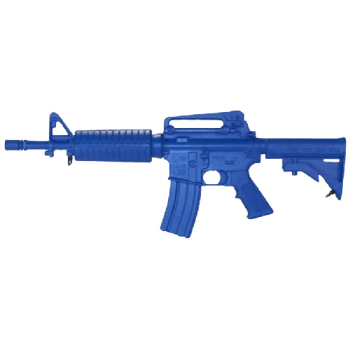 Blue Training Guns By Rings Colt M4 Commando Closed Stock