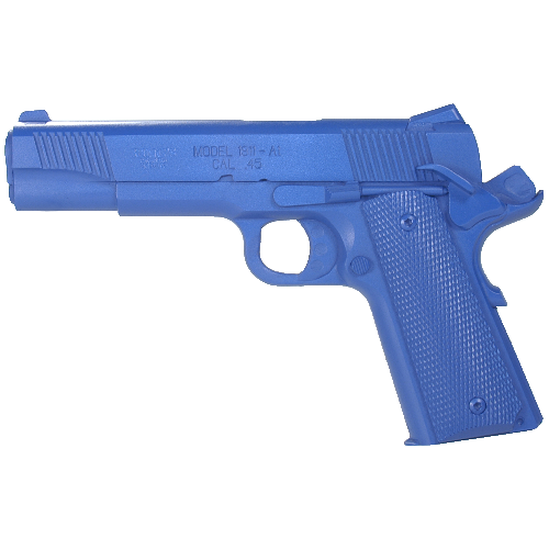 Blue Training Guns By Rings Springfield 1911 - A1 Cocked & Locked