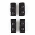 Aker Leather A-TAC Nylon 1-Inch Belt Keepers, 4-Pack