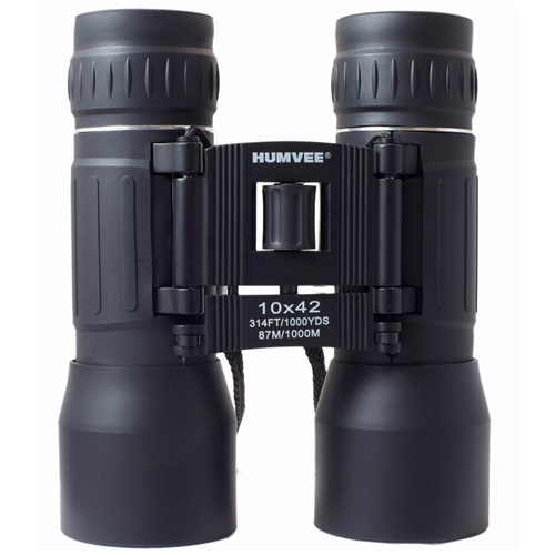 Humvee Humvee Compact Rubber Binocular - 10 x 42