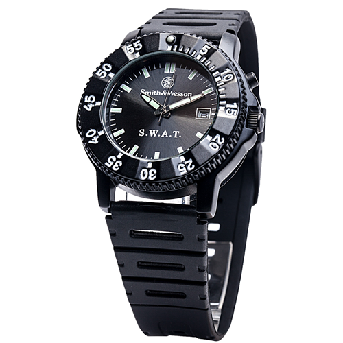 Smith & Wesson Smith & Wesson SWAT Watch w/ Rubber Wristband