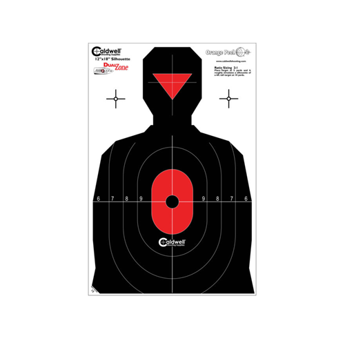 Caldwell Silhouette Dual Zone Target 8pk