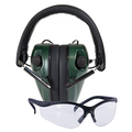 Caldwell E-Max Lo Pro Elec Muff w/Shooting Glasses