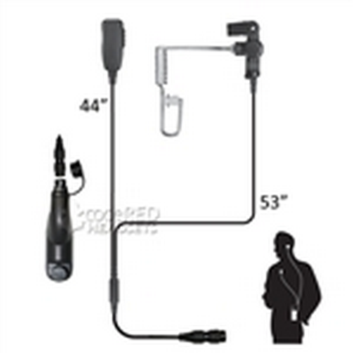 Code Red Headsets Investigator QD Patrol Kit  Microphone