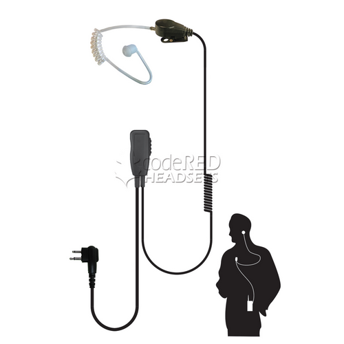 Code Red Headsets Recruit Single Wire Microphone