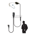 Code Red Headsets Recruit Single Wire Microphone