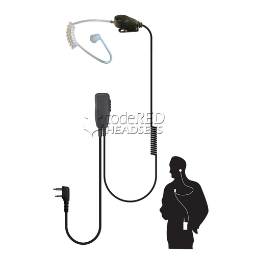 Code Red Headsets Recruit Single Wire Microphone