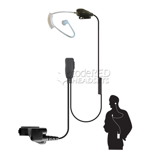 Code Red Headsets Recruit Single Wire Microphone