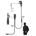 Code Red Headsets Recruit Single Wire Microphone