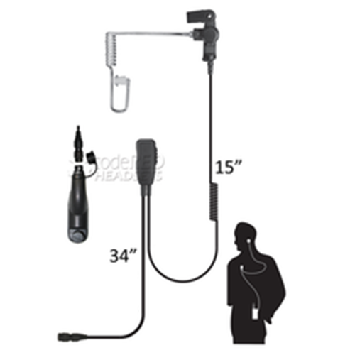 Code Red Headsets Recruit Single Wire Microphone