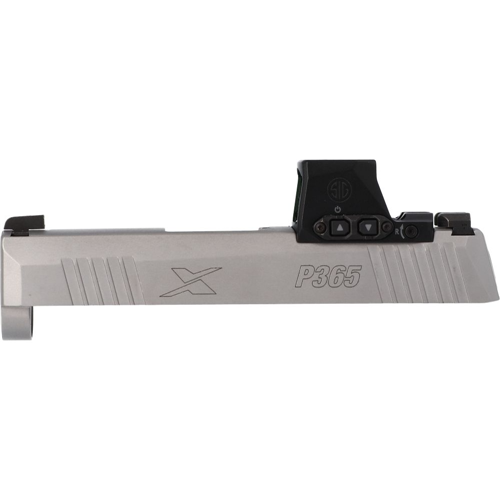 SIG SAUER P365 9MM 3.1 SLIDE ASSEMBLY, ROMEO-X COMPACT, STAINLESS