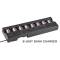 Streamlight 8-Unit SL-B9 Bank Charger - w/ batteries - 120V/100V AC