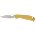 Gerber Gear LST Mustard Yellow 2.5 Inch Plain Satin Modified Clip Point