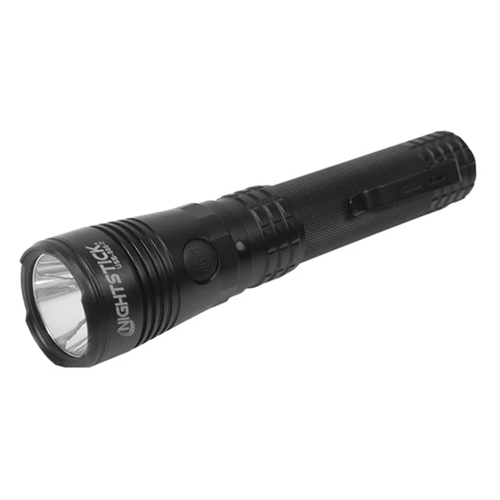 Nightstick Turbo High Candela USB Dual-Light Rechargeable Tactical Flashlight - Black