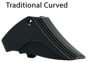 For Glock Gen 1-5 Competitive - Black, Competitive Special, Traditional Curved