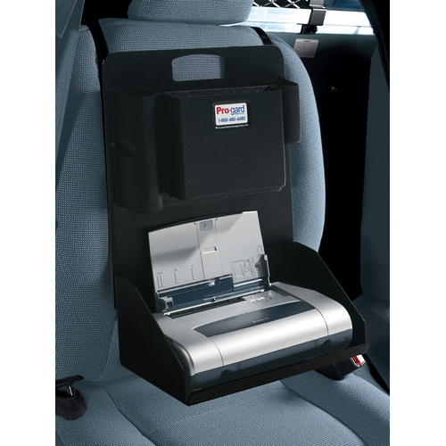 Pro-Gard Industries Dodge Ram 1500 SSV 2013 - 2021 Black ABS, Printer Deck, Portable, Seat Mounted, Duty Gear Organizer