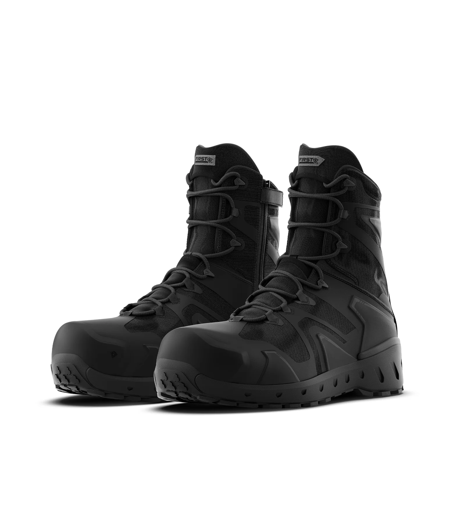First Tactical Men's 8 AERO-TAC Safety Toe Side-Zip Boot