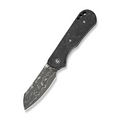 CIVIVI Knives CIVIVI Crabby Thumb Stud Knife Shredded Carbon Fiber Handle
