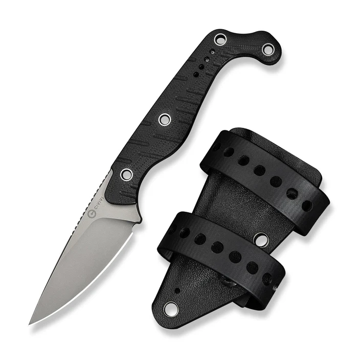 CIVIVI Knives CIVIVI SOKN Fixed Blade Knife Black G10 Handle