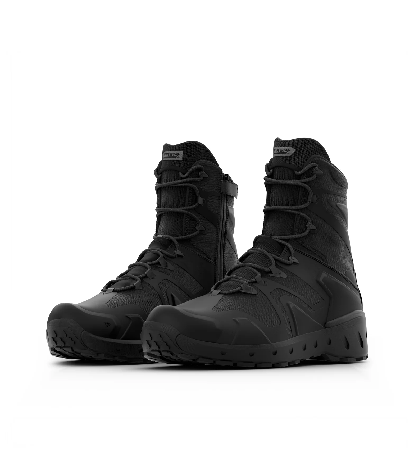 First Tactical Men's 8â€œ AERO-TAC Side-Zip Boot